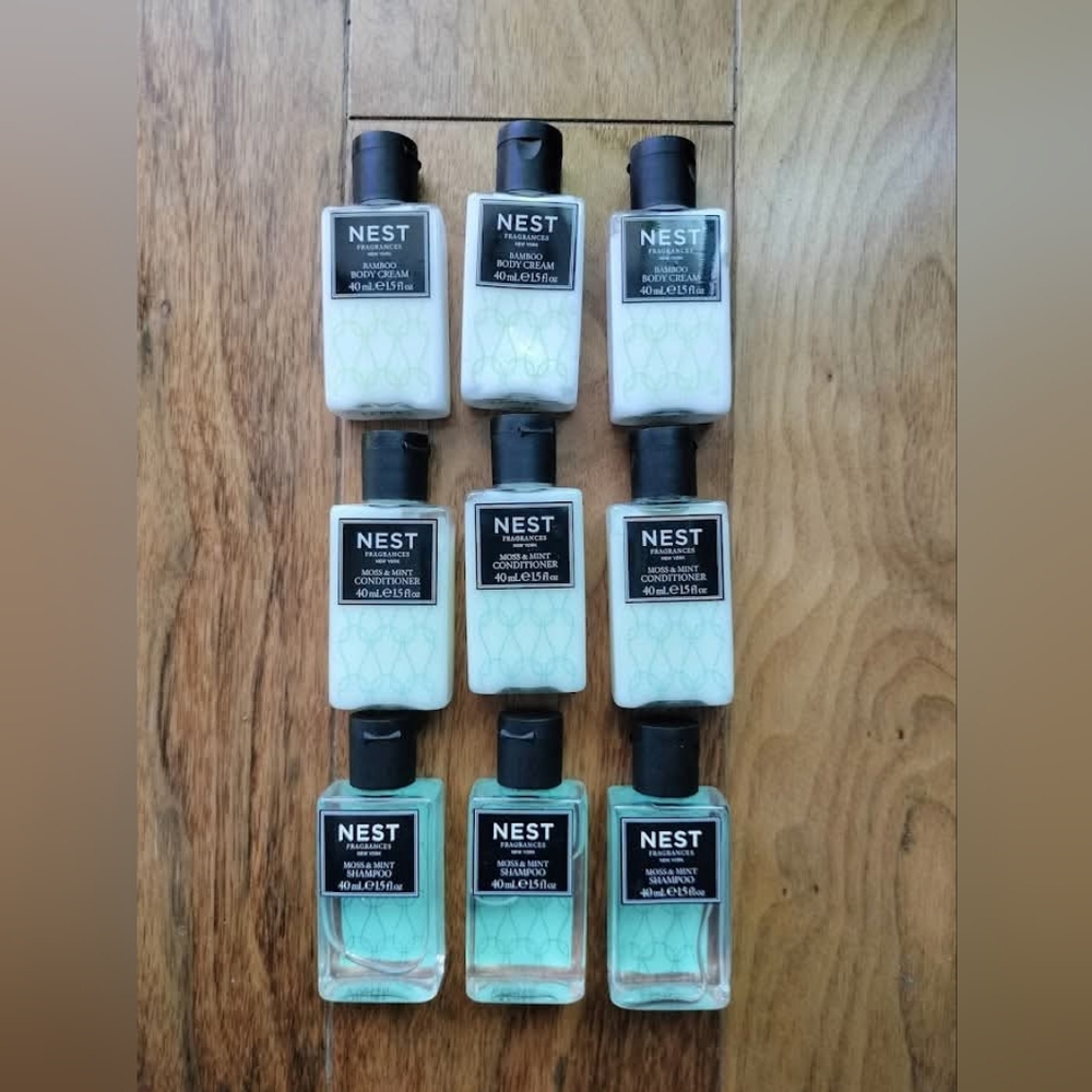 Nest Fragrances Bamboo & Moss Mint Lotions